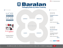 Tablet Screenshot of baralan.com